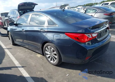 2014 Hyundai Sonata Limited z USA, uszkodzony, nr VIN 5NPEC4AC2EH890217